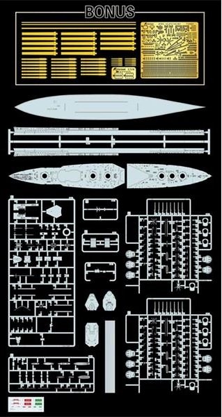 FlyHawk Model FH1310S HMS Agincourt Deluxe Edition 1/700 – Bild 2