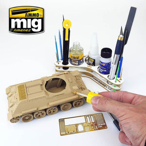 AMMO of Mig Jimenez 8028 BOOMERANG ORGANIZER (storage) – obrázek 4