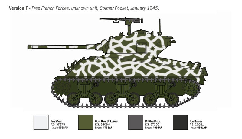 Italeri 96440 M4A3 76mm WET SHERMAN 1/35 – image 5
