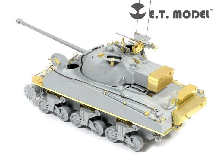 ET Model E35-092 WWII British Sherman IC Firefly Hybird (For DRAGON 6228) (1/35) – immagine 2