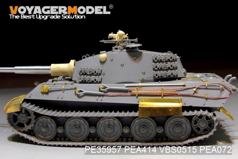 Voyager Model PE35957 WWII German King Tiger (Hensehel Turret) For HOBBYBOSS 84533 1/35 – obrázek 13