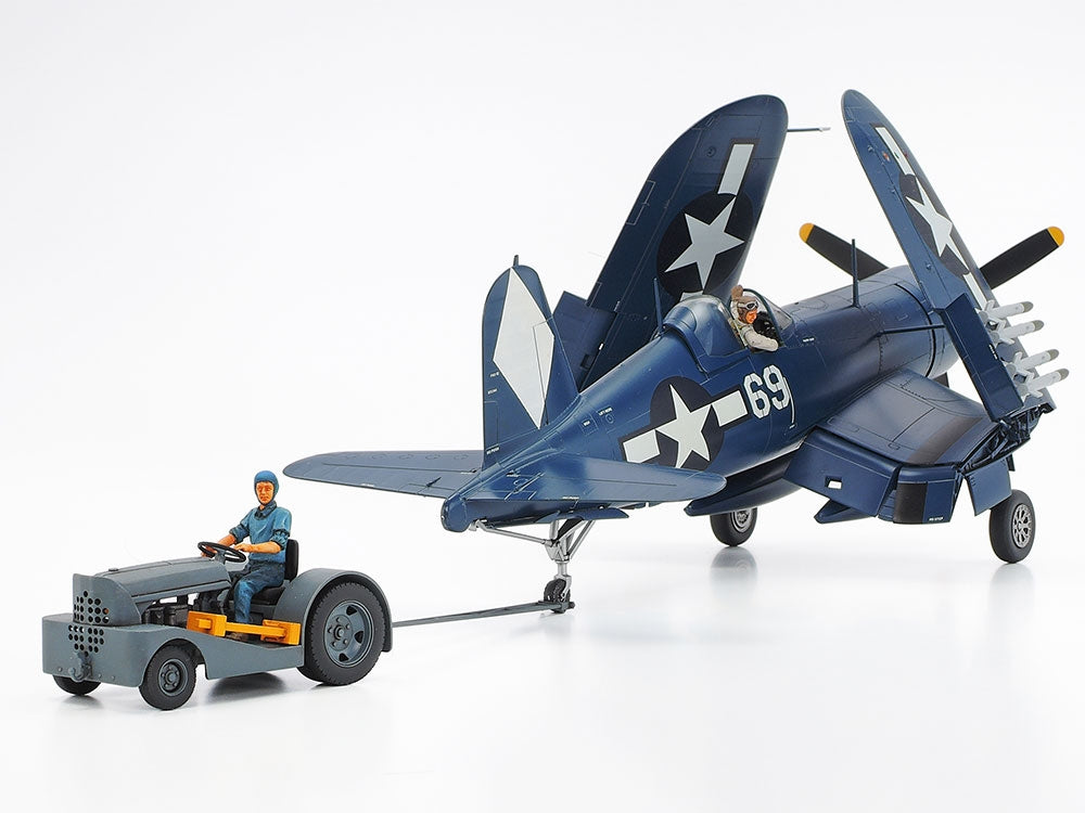 Tamiya 61085 F4U-1D Corsair w/ Moto-Tug 1/48 – zdjęcie 3