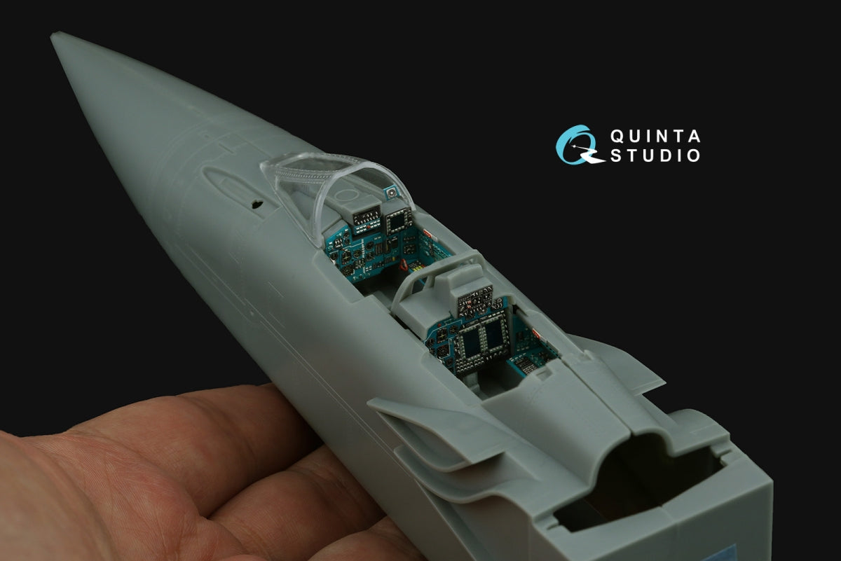 Quinta Studio QDS-48505 MiG-31BM 3D-Printed &amp;amp; colored Interior on decal paper (Hobby Boss) (Small version) 1/48 – image 9