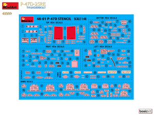 MiniArt 48009 P-47D-25RE THUNDERBOLT. BASIC KIT 1/48 – Bild 3