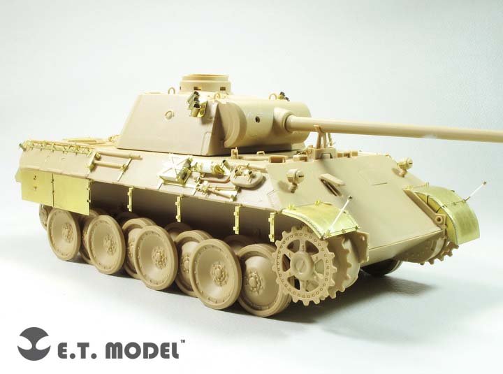 E.T. Model E35-242 WWII German Panther D Basic (For TAMIYA Kit) 1/35 – zdjęcie 5