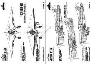 Kagero 3036 Curtiss P-40 vol. I EN – obrázek 5