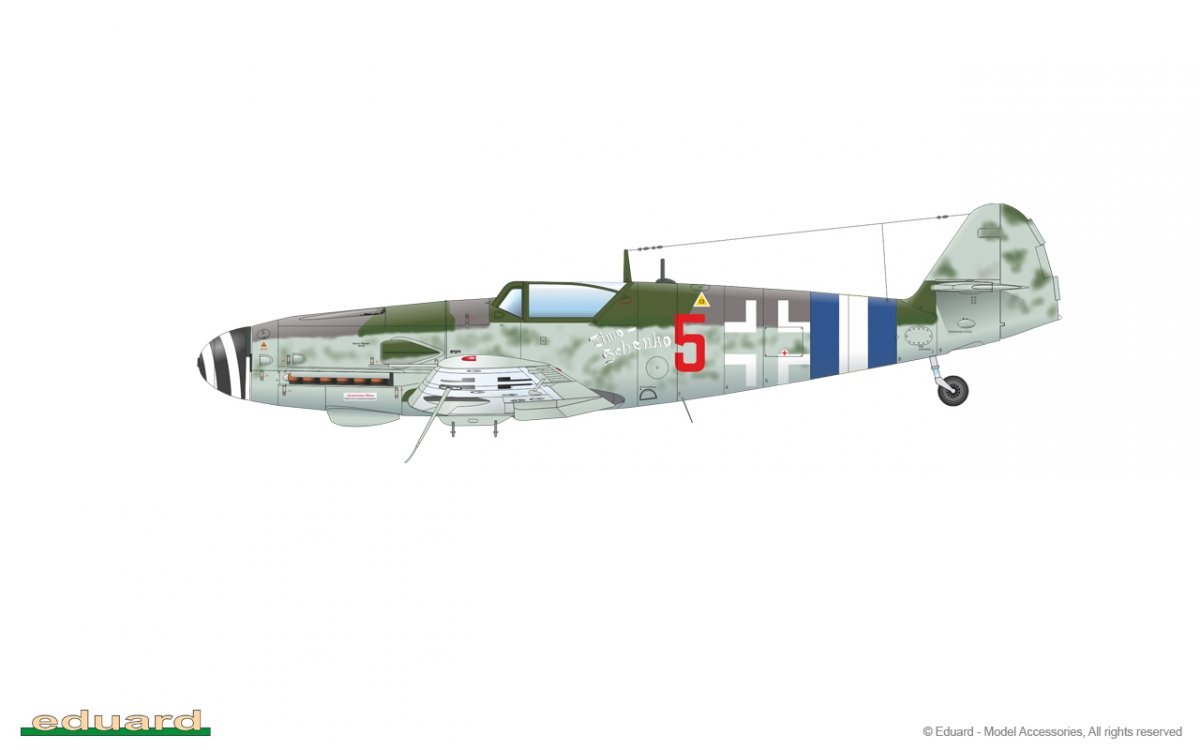 Eduard 82164 Bf-109G-10 Erla ProfiPack Edition 1/48 – imagen 2