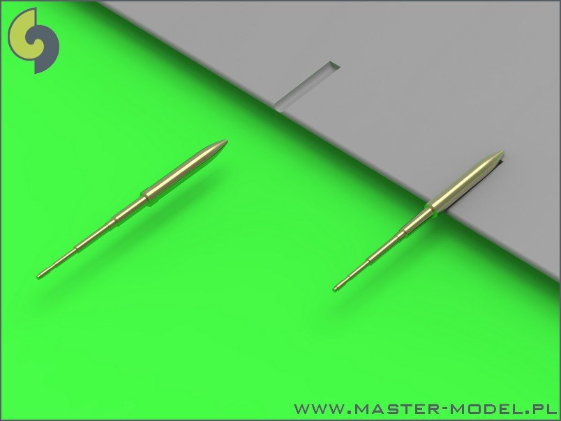 Master AM-32-084 Electrostatic discharge tubes - used on F-16 aircraft (16 pcs. + 2 extra) – Bild 2