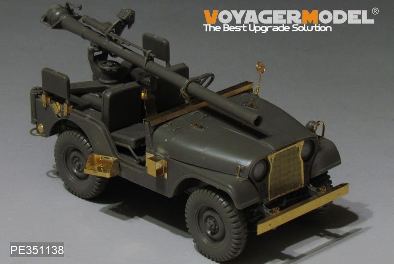 Voyager Model PE351138 IDF 1/4 TON 4X4 M38A1/CJ-5 TOLAR upgrade set（For AF35S96 AF35S9) 1/35 – obrázek 3