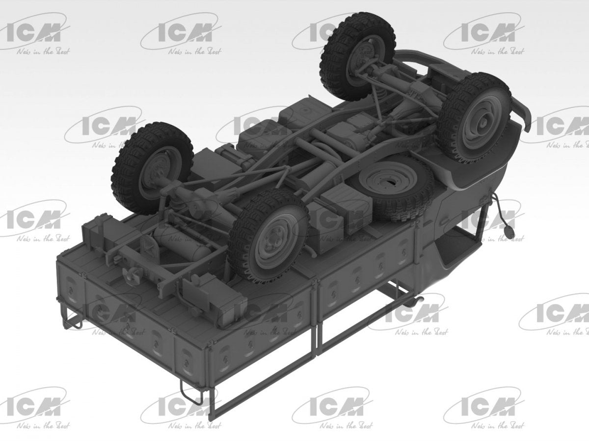 ICM 35135 Unimog S 404 German military truck 1/35 – image 7