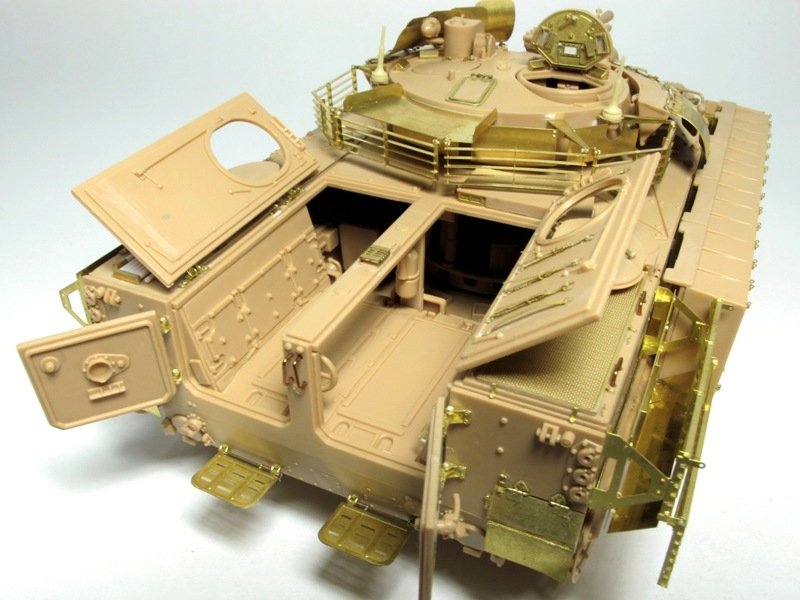 ET Model E35-040 Russian BMP-3 IFV w/ Add-On Armor (Basic part) (For TRUMPETER 00365) (1/35) – obrázek 5