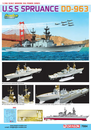 Dragon 7084 USS Spruance DD-963 1/700 – image 2