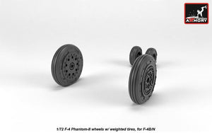 Armory Models AW72328 F-4 Phantom-II wheels w/ weighted tires, early 1/72 – image 2