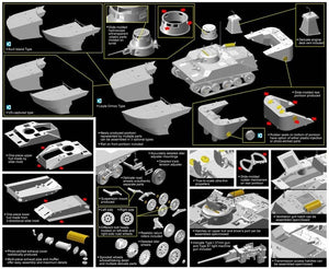 Dragon 6712 IJN Type 2 (Ka-Mi) Amphibious Tank (1/35) – Bild 4