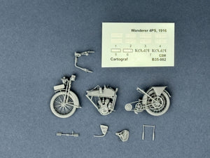 Copper State Models B35-002 Wanderer 4PS 1916 Motorcycle 1/35 – image 7