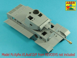 Aber 35L-253 7.5mm barrel with muzzle brake for German Pz.Kpfw. VI Ausf. D/F tank (VK36.01) 1/35 – image 4
