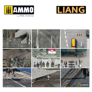 Liang 0011 Tire Tracks Effects Airbrush Stencils B – image 6