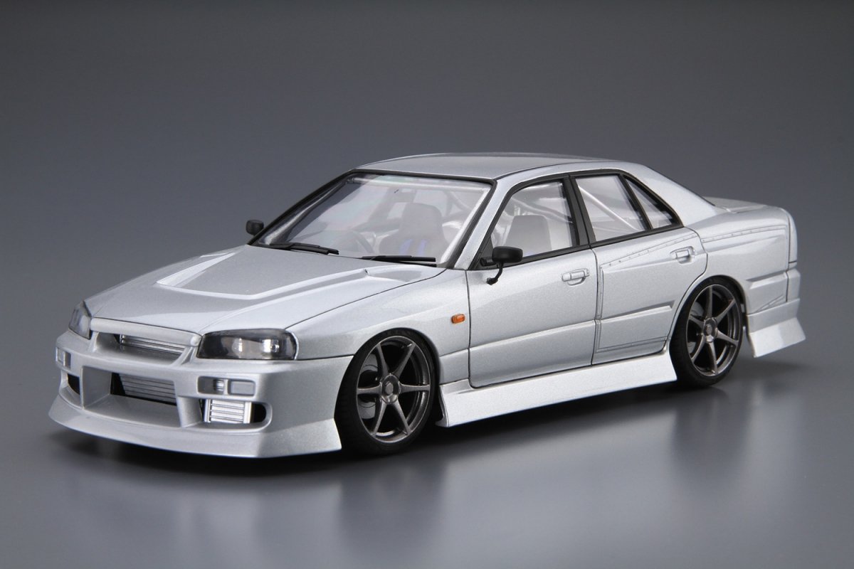 Aoshima 06134 Uras ER34 Skyline 25GT-t &amp;#39;01 (Nissan) 1/24 – immagine 2