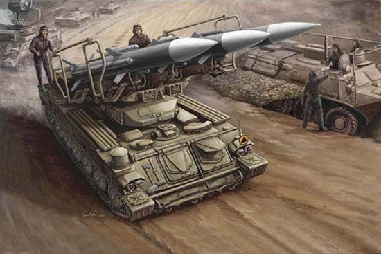 Trumpeter 00361 Russia SAM-6 antiaircraft missile 1/35