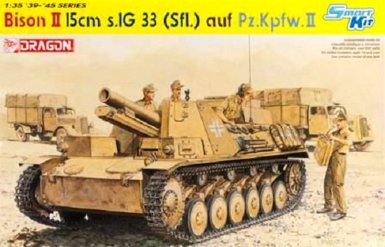 Dragon 6440 Bison II 15cm s.IG33 (Sfl.) auf Pz.Kpfw.II 1/35