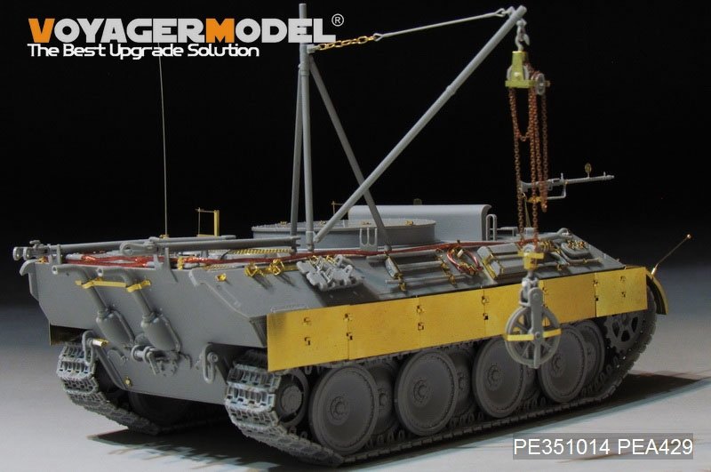 Voyager Model PE351014 WWII German Bergepanther Ausf.D Early Production Basic（For TAKOM 2102）1/35 – obrázek 2