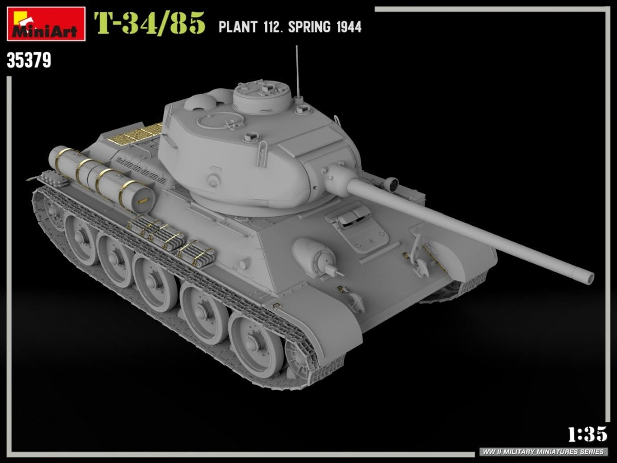 MiniArt 35379 T-34/85 PLANT 112. SPRING 1944 1/35 – zdjęcie 2