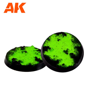 AK Interactive AK1236 GREEN FLUOR – ENAMEL LIQUID PIGMENT 35ml – obrázek 2