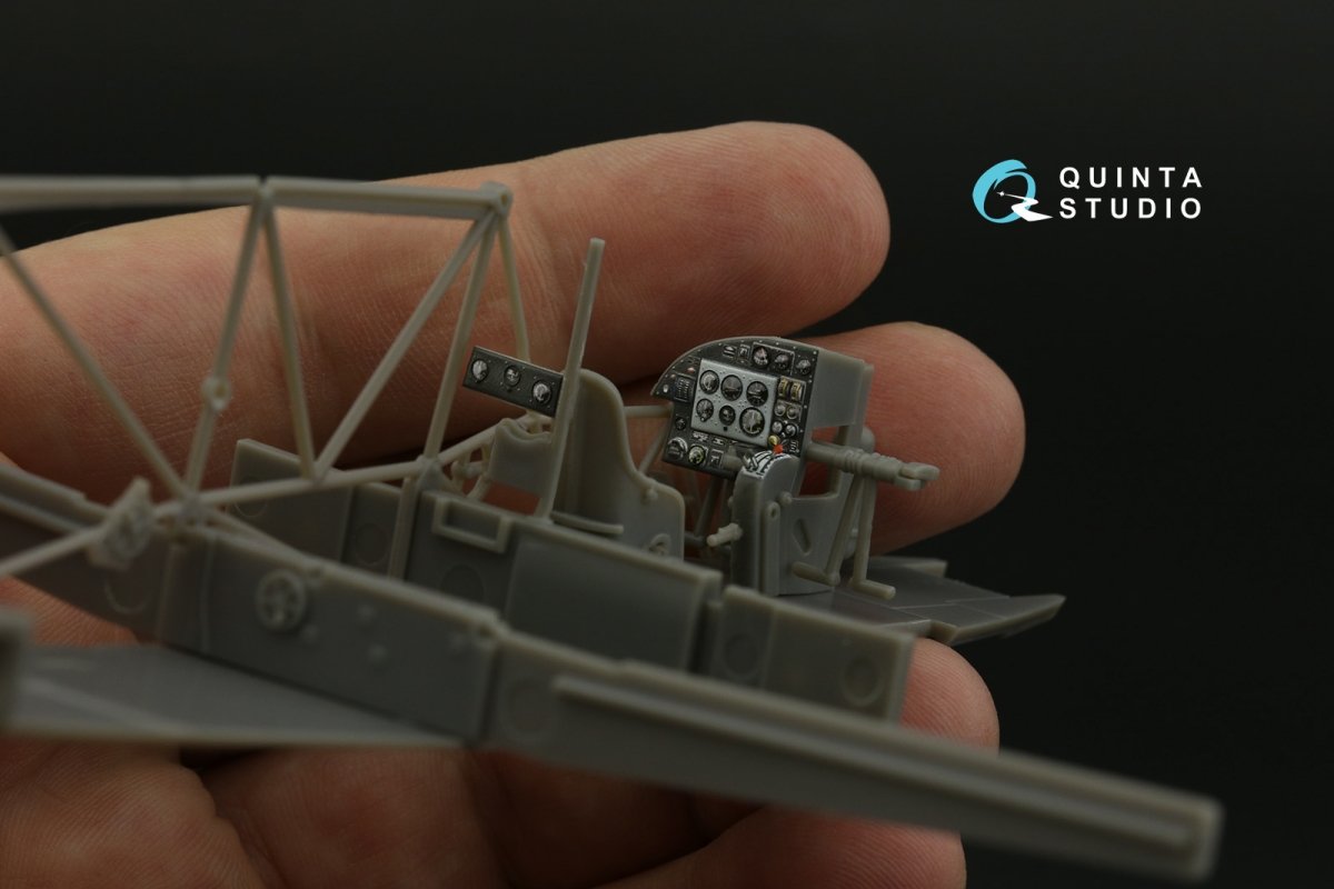 Quinta Studio QDS-48333 Avro Anson Mk.I 3D-Printed &amp;amp; colored Interior on decal paper (Airfix) (Small version) 1/48 – obrázek 7