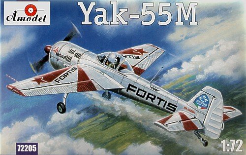 A-Model 72205 Soviet aerobatic aircraft Yakovlev Yak-55M 1/72