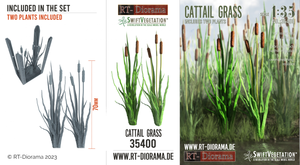 RT-Diorama 35400 Cattail Grass 1/35 – image 3