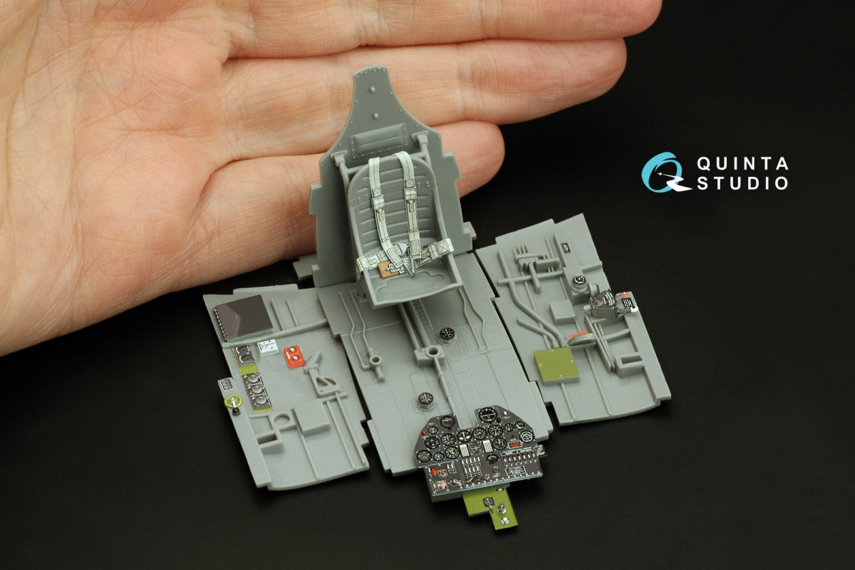 Quinta Studio QD32223 P-40M 3D-Printed colored Interior on decal paper (Hasegawa) 1/32 – image 6