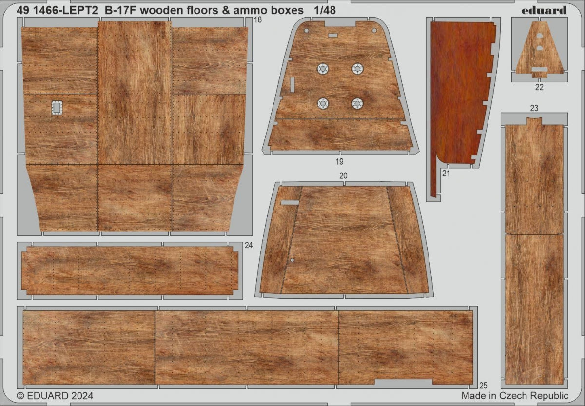 Eduard BIG49428 B-17F PART II EDUARD 1/48 – image 7