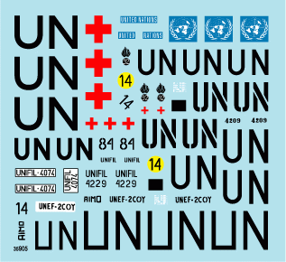Star Decals 35-905 Peacekeepers in the Middle East 1 1/35 – immagine 3