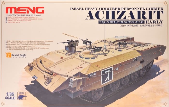 Meng Modèle SS-003 Achzarit Israël Transport de troupes blindé lourd (1/35)
