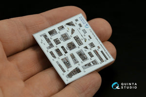 Quinta Studio QD48368 Buccaneer S.2 early 3D-Printed &amp;amp; colored Interior on decal paper (Airfix) 1/48 – image 15