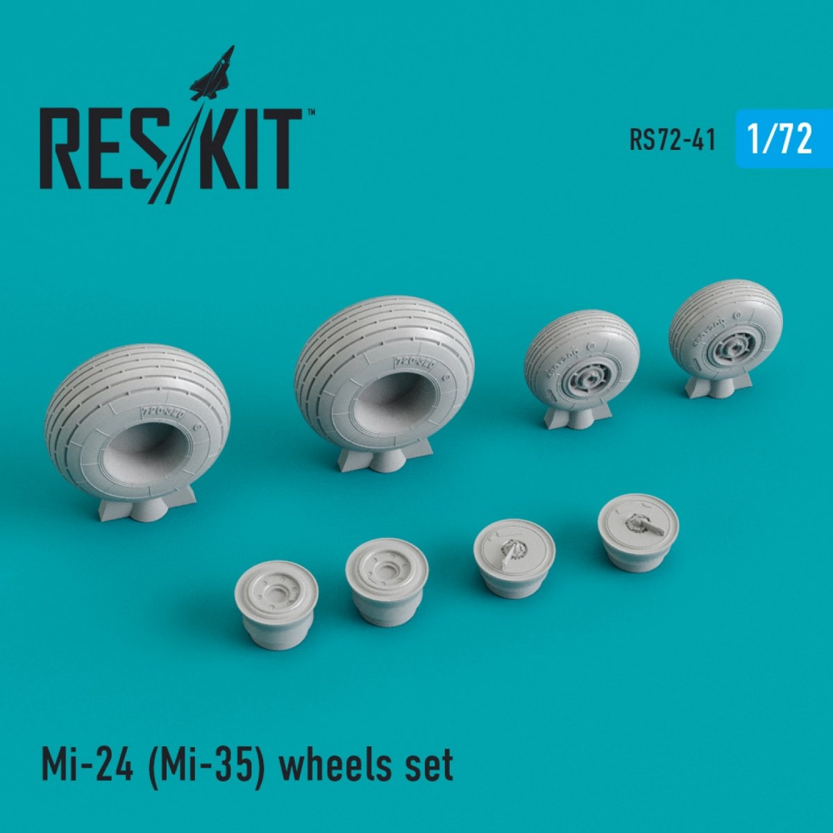 RESKIT RS72-0041 MI-24/MI-35 WHEELS SET 1/72