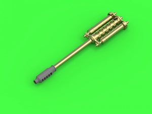 Master AM-48-125 AH-64 Apache - M230 Chain Gun barrel (30mm), Pitot Tubes and tail antenna (resin, PE and turned parts) 1/48 – image 2