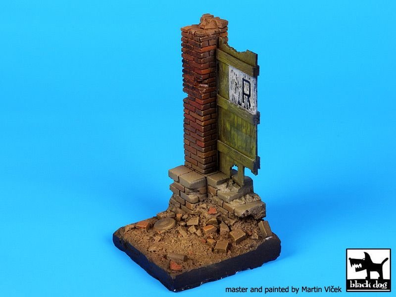 Black Dog D35029 Column with door base 1/35 – Bild 2