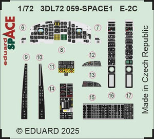 Eduard 3DL72059 E-2C SPACE HELLER 1/72 – obrázek 3