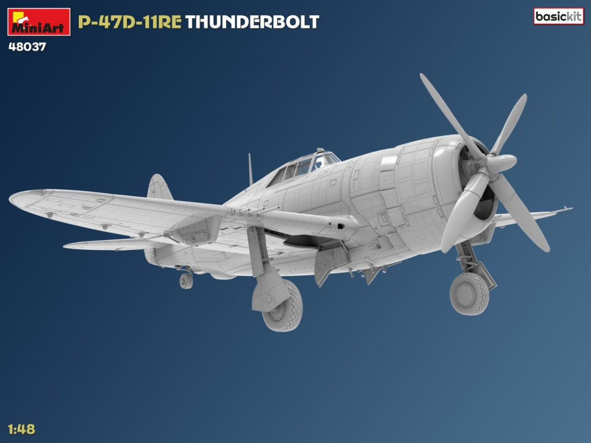 MiniArt 48037 P-47D-11RE Thunderbolt. Basic Kit 1/48 – image 5