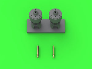 Master AM-72-156 F/A-18E/F Super Hornet &amp;amp; EA-18G Growler - Angle Of Attack probes - EARLY type 1/72 – Bild 2