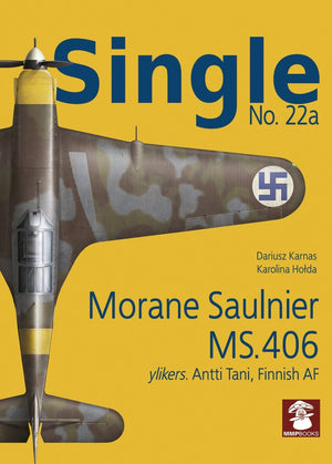 MMP Books 58969-22a Single No. 22a Morane Saulnier MS.406 EN