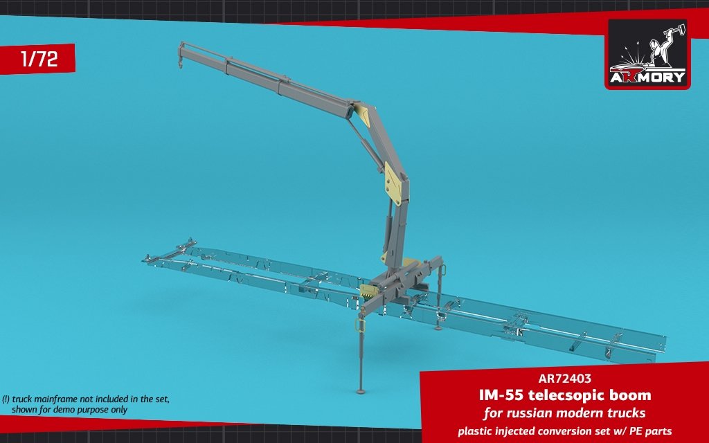 Armory Models 72403 IM-55 telecsopic boom, for russian modern trucks 1/72 – Bild 7
