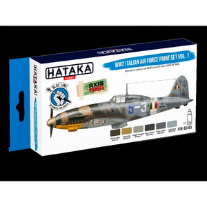Hataka HTK-BS103 “WW2 Italian Air Force Paint set vol. 1&amp;quot; (6x17ml) – zdjęcie 2