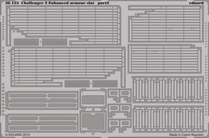 Eduard 36125 Challenger 2 Enhanced armor slat 1/35 Trumpeter – image 2