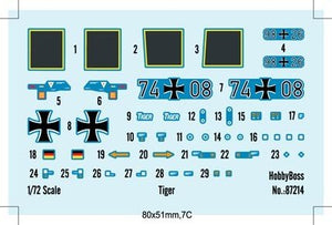 Hobby Boss 87214 Tiger UHT (German) 1/72 – imagen 6
