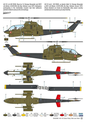 Special Hobby 32082 AH-1G Cobra ‘Early Tails over Vietnam’ Hi-Tech Kit 1/32 – zdjęcie 4