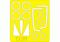 Eduard EX281 F-100C TRUMPETER 1/48