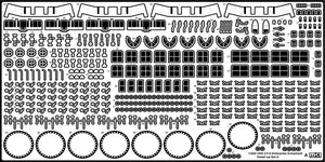 MK1 Design MD-20021 US Navy Aircraft Carrier CV-6 Enterprise Detail Up Parts Dx for Trumpeter 1/200 – Bild 65