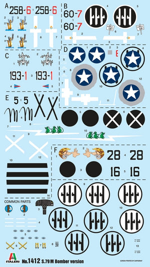 Italeri 1412 S.79 M Sparviero Bomber version 1/72 – image 5